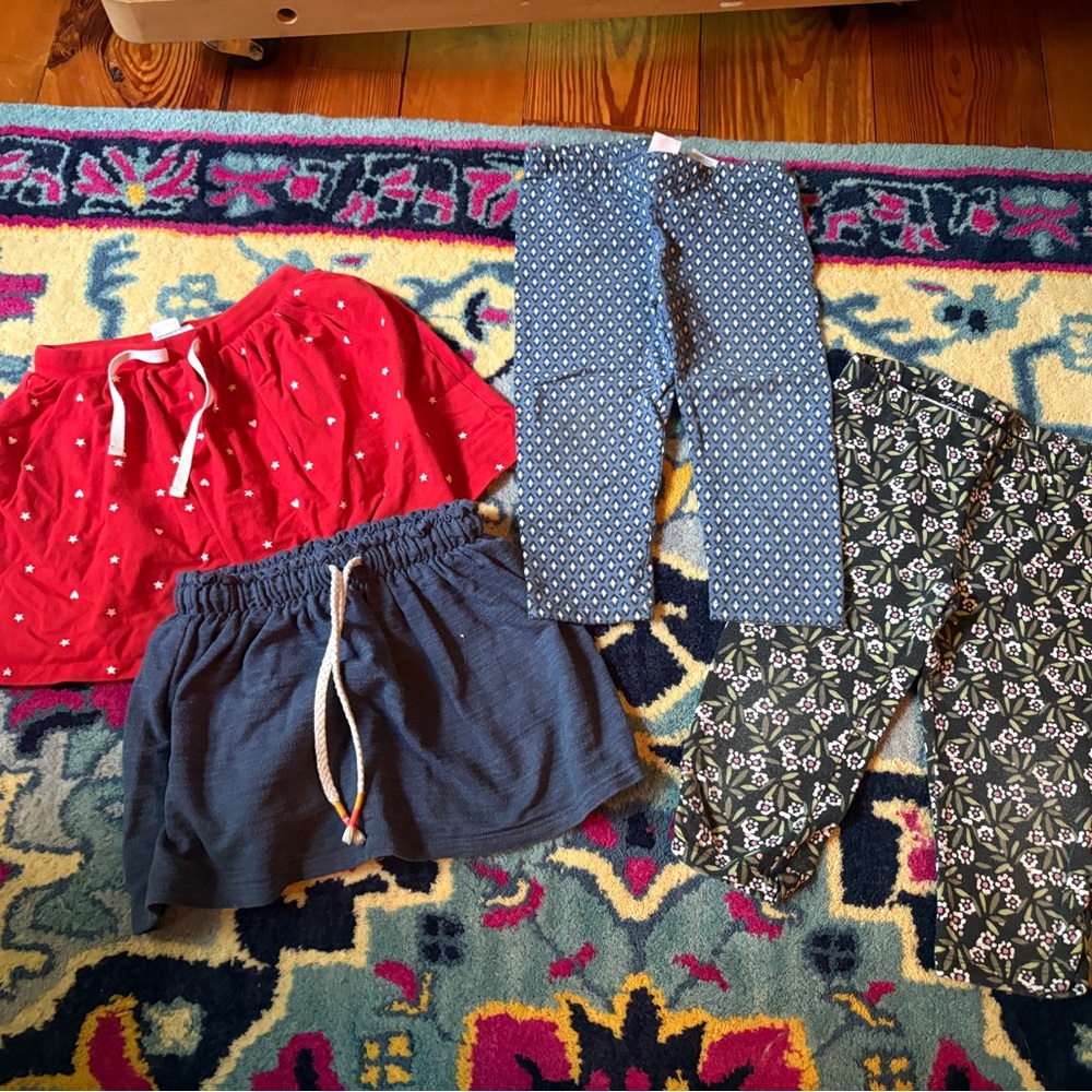 Gymboree Carter’s Girls skirts leggings crop 4T bundle lot summer skort set